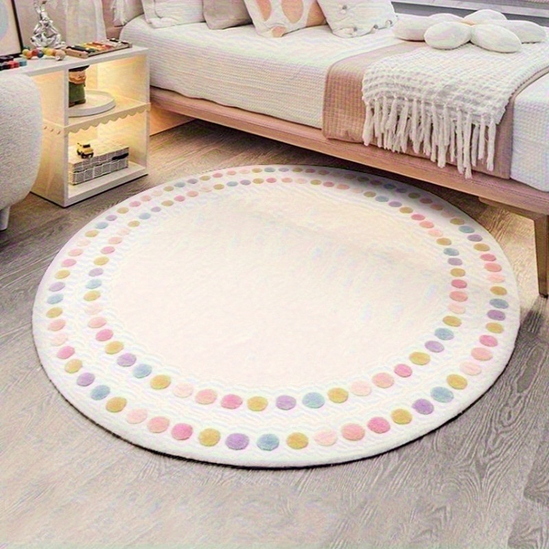 Wholesale Commercial Printing - 2d Printed Cream White Colorful Polka