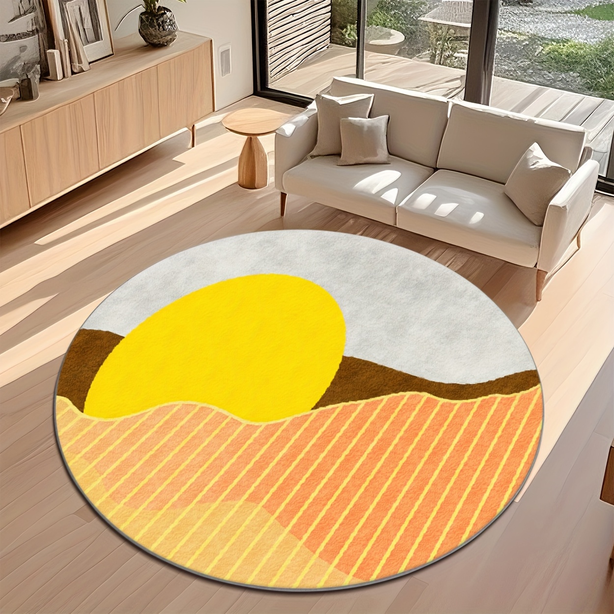 Mid Century Modern Circular Ar - Wholesale Commercial Printing recension och pris