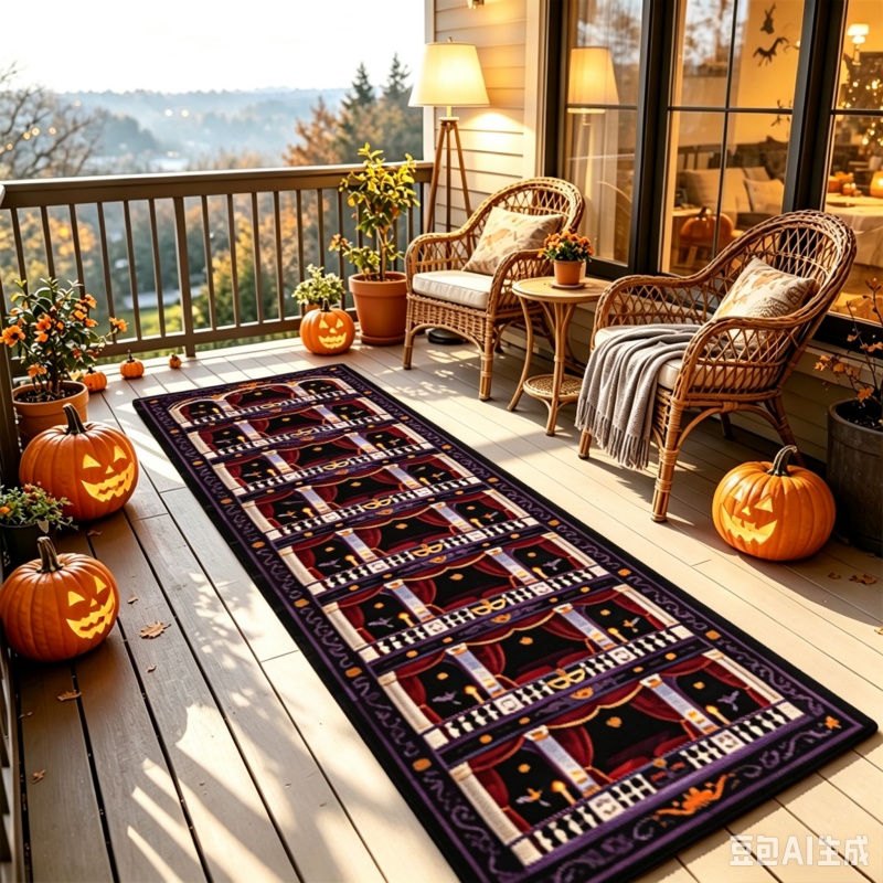 Gothic Halloween Window Scene  - Commercial Window Printing recension och pris