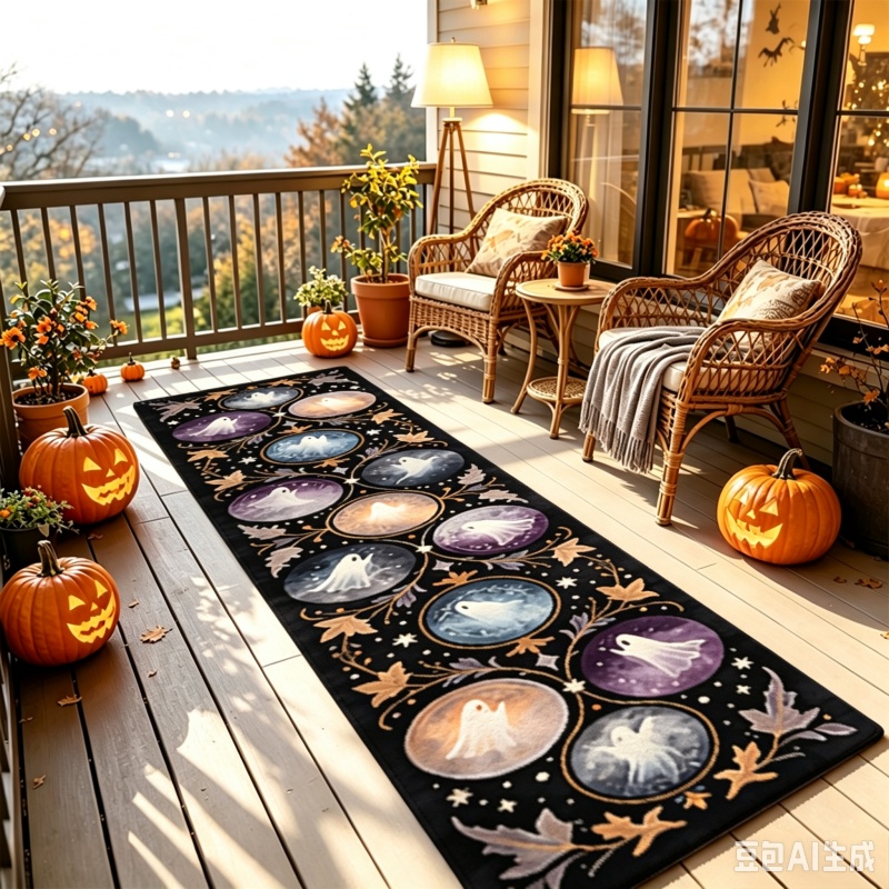 Gothic Halloween Window Scene  - Commercial Window Printing recension och pris