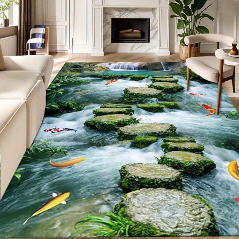 2D Blue Ocean Pool Stone Print - Wholesale Commercial Printing recension och pris