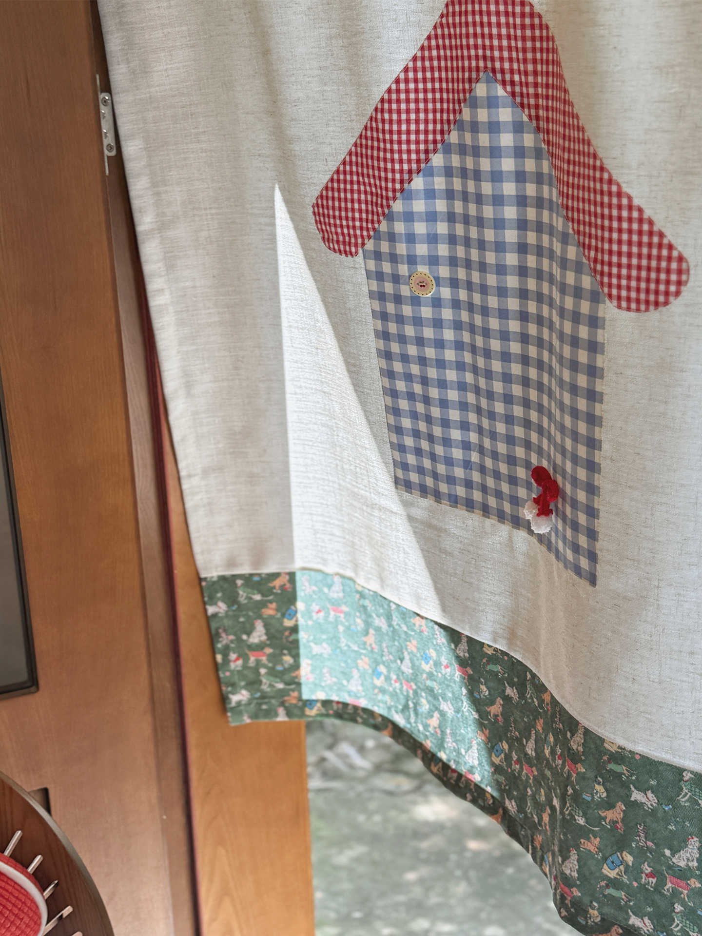 VIKAMA Gingham Small House Nor - Commercial Window Printing recension och pris