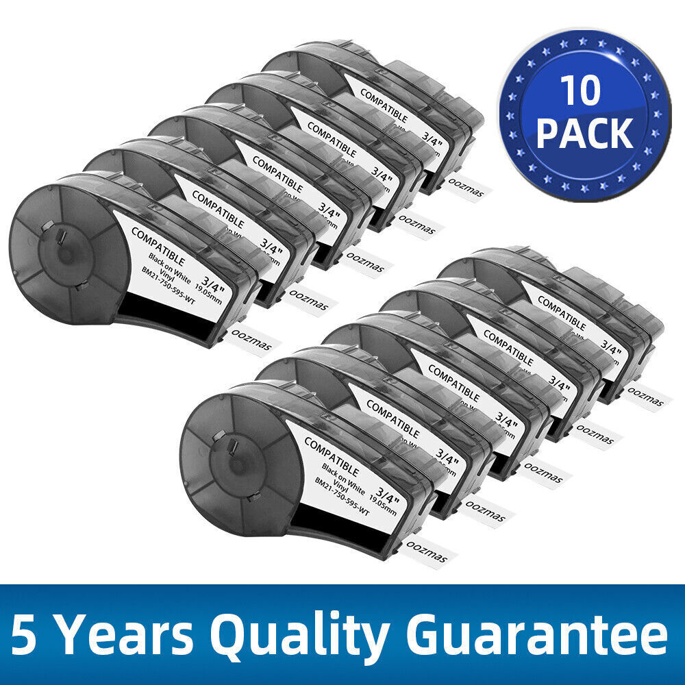 1-10PK Compatible for Brady BM - Commercial Vinyl Printing recension och pris