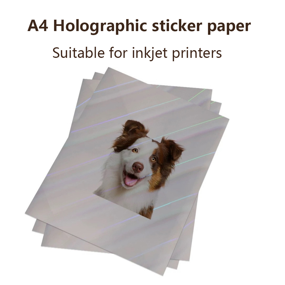 10 Sheets Holographic Sticker  - Commercial Vinyl Printing recension och pris