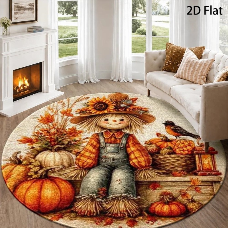 Cute Scarecrow Fall Harvest Ro - Wholesale Commercial Printing recension och pris