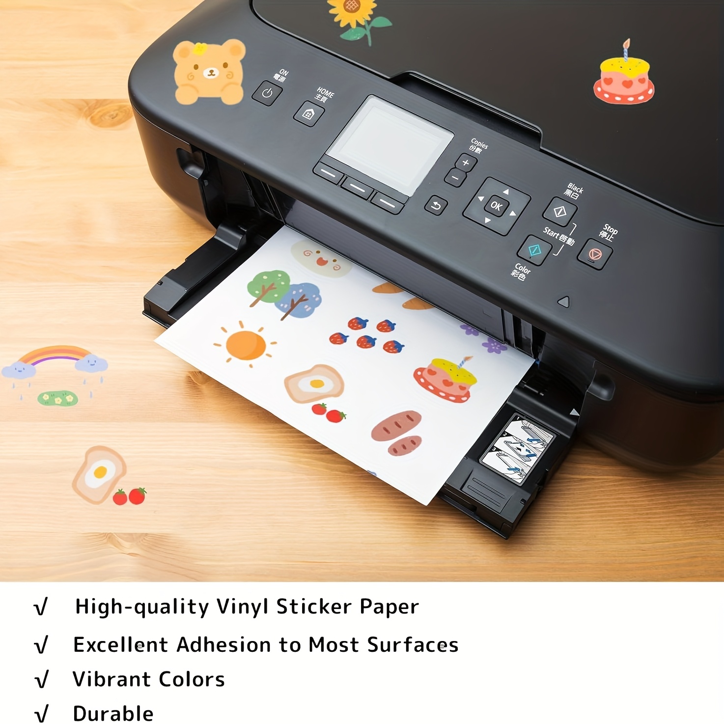 50 Sheets A4 PET Printable Vin - Commercial Vinyl Printing recension och pris