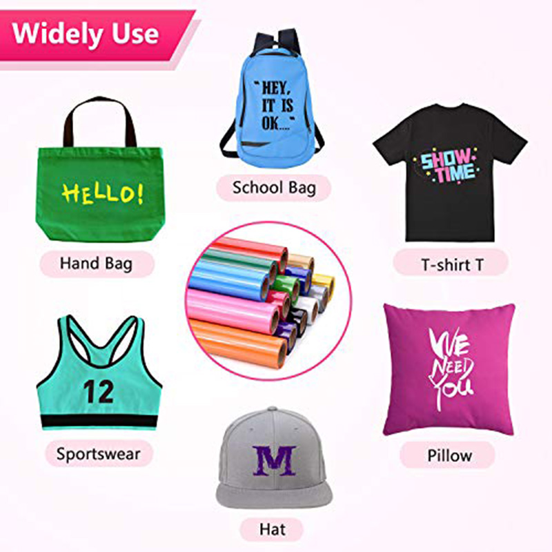 20 Colors PVC Heat Transfer Vi - Commercial Vinyl Printing recension och pris
