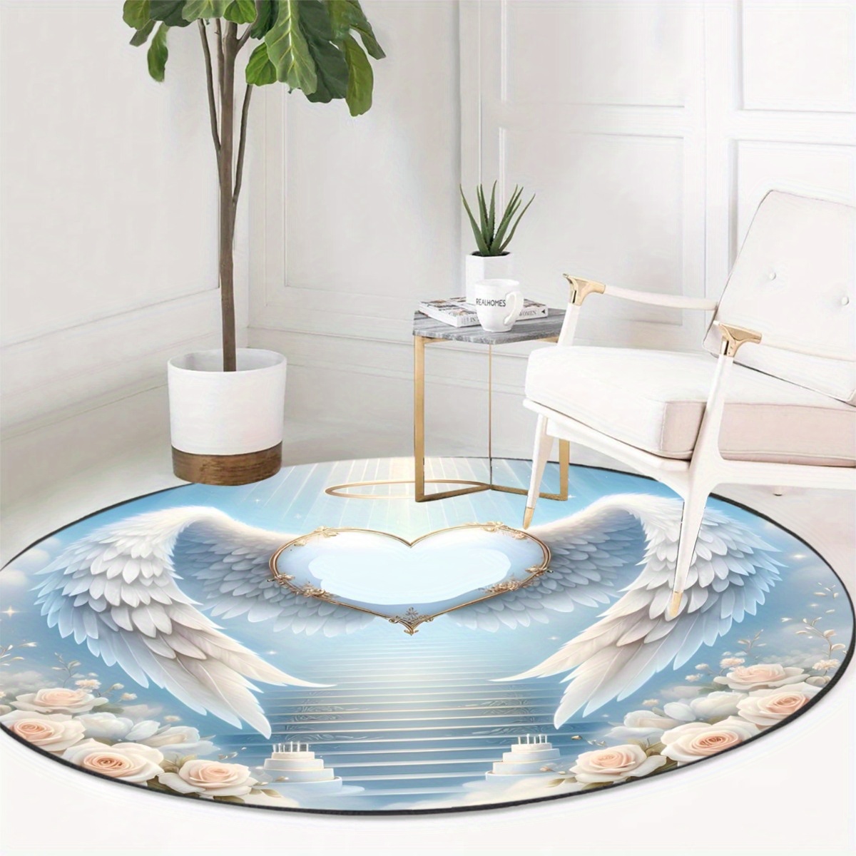 Heaven White Angel Wings Pink  - Wholesale Commercial Printing recension och pris