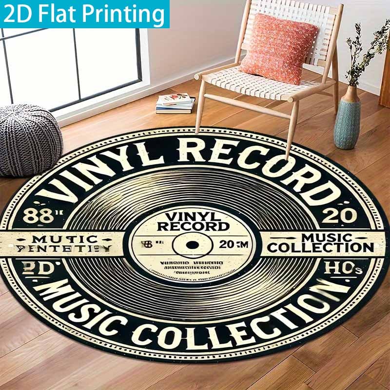 Vintage Distressed Black Beige - Commercial Vinyl Printing recension och pris