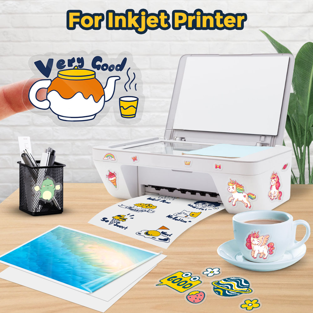 30 Sheets Printable Vinyl Stic - Commercial Vinyl Printing recension och pris