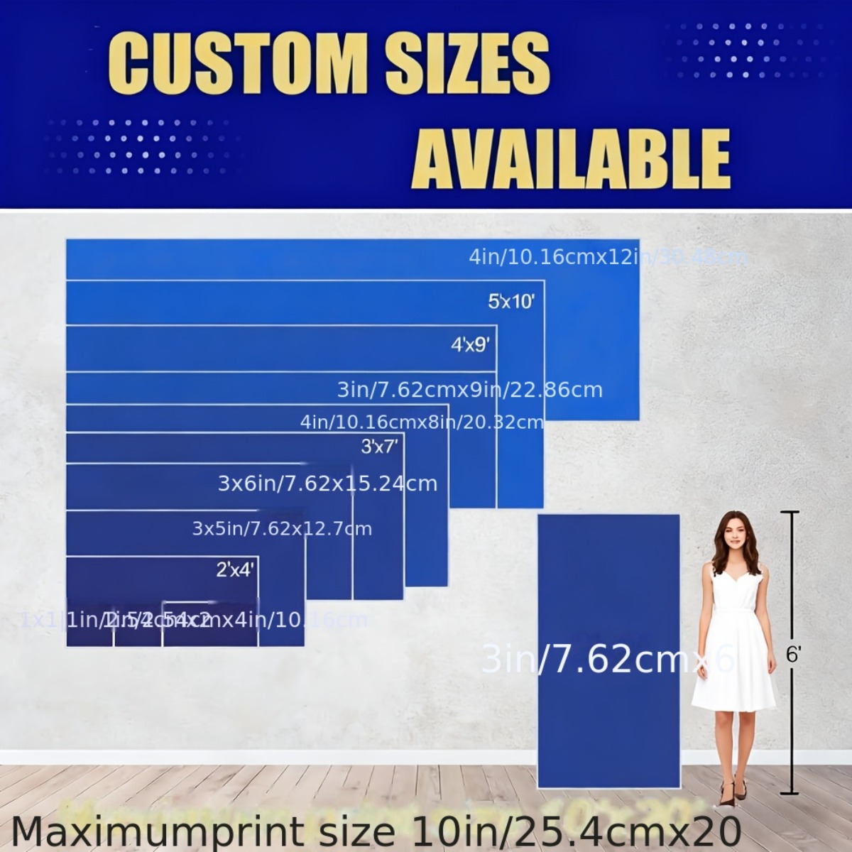 Custom Vinyl Banner Personaliz - Commercial Vinyl Printing recension och pris
