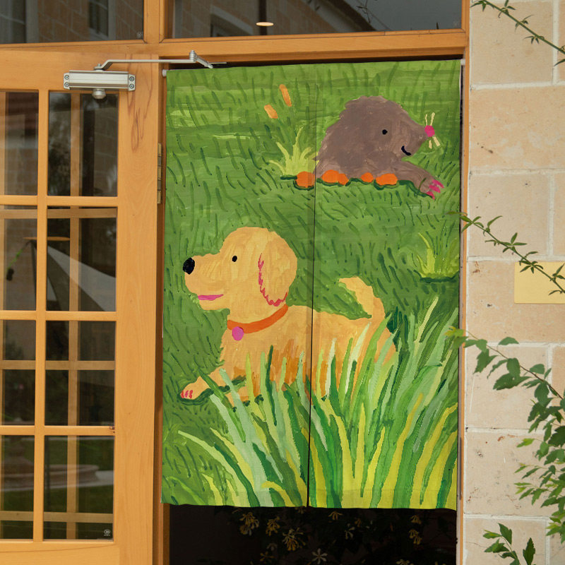 VIKAMA Cute Money Black Noren  - Commercial Window Printing recension och pris