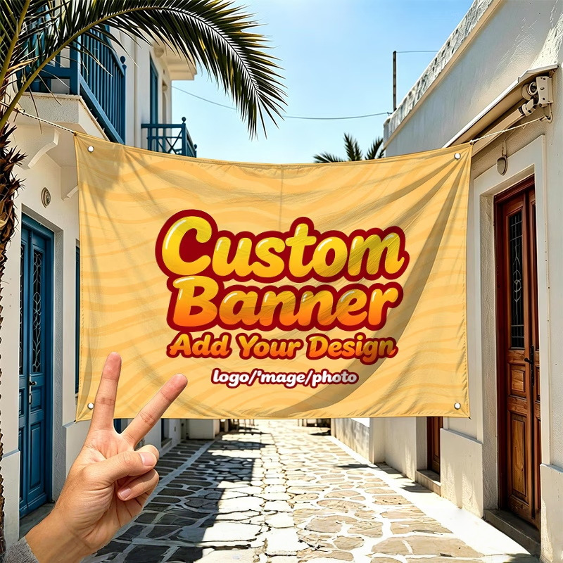 Custom Banner Flags Suitable F - Commercial Printing Images recension och pris
