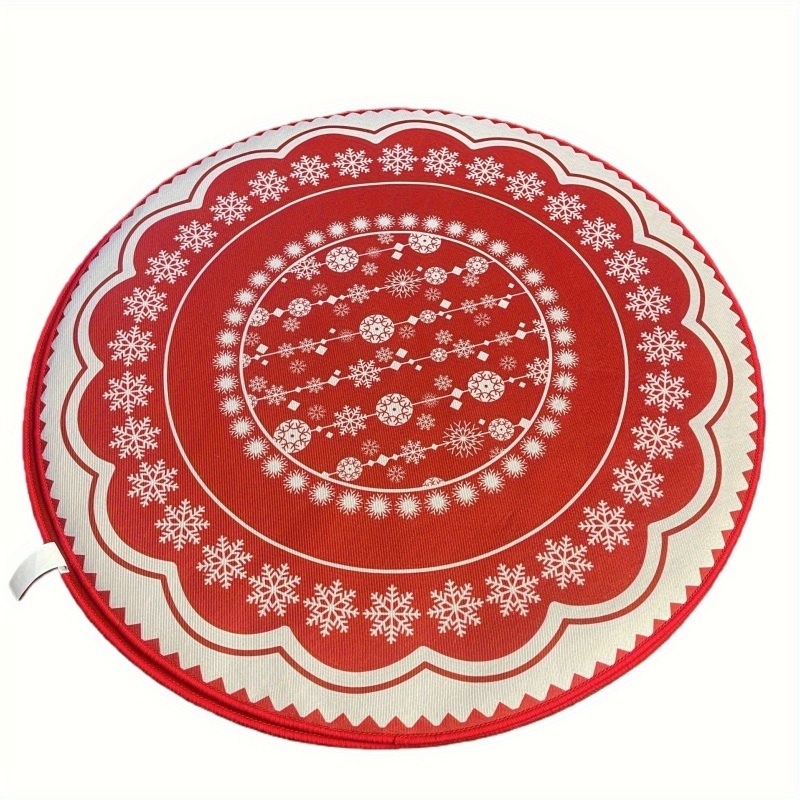 White Snowflake Red Christmas  - Wholesale Commercial Printing recension och pris