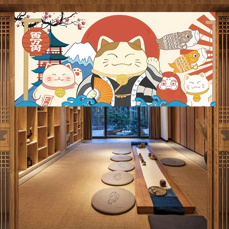 VIKAMA Japanese Fuji Kimono No - Commercial Window Printing recension och pris